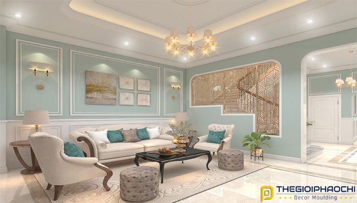 thiết kế phào chỉ biệt thự bình dương 1.4